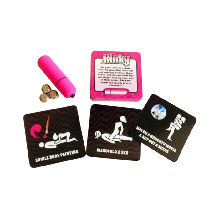 Ball and Chain LLC Female Sex Toys Kinky Vibrations Game with Bullet Vibrator