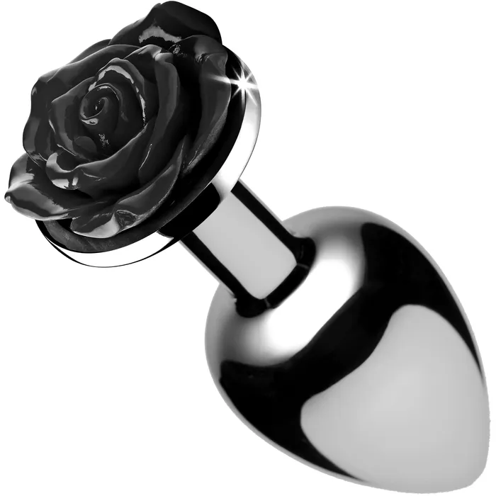 Booty Sparks Anal Black Rose Anal Plug Large