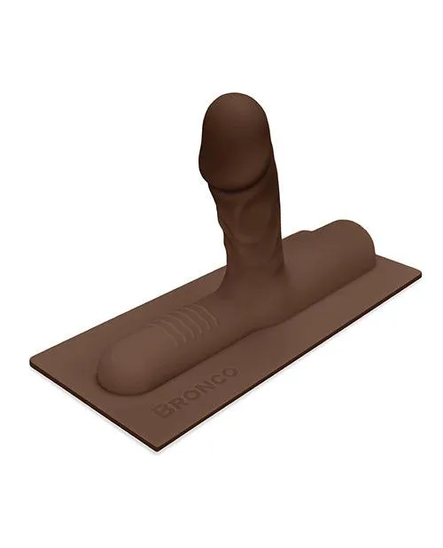 Cotr INC The Cowgirl Bronco Silicone Attachment Chocolate Female Sex Toys
