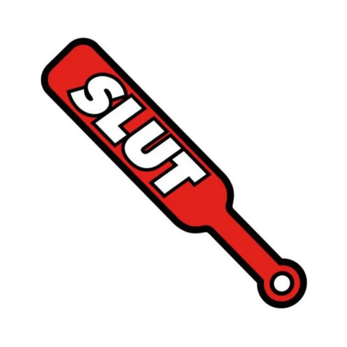 Couples Wood Rocket LLC Sex Toy Pin Paddle Slut