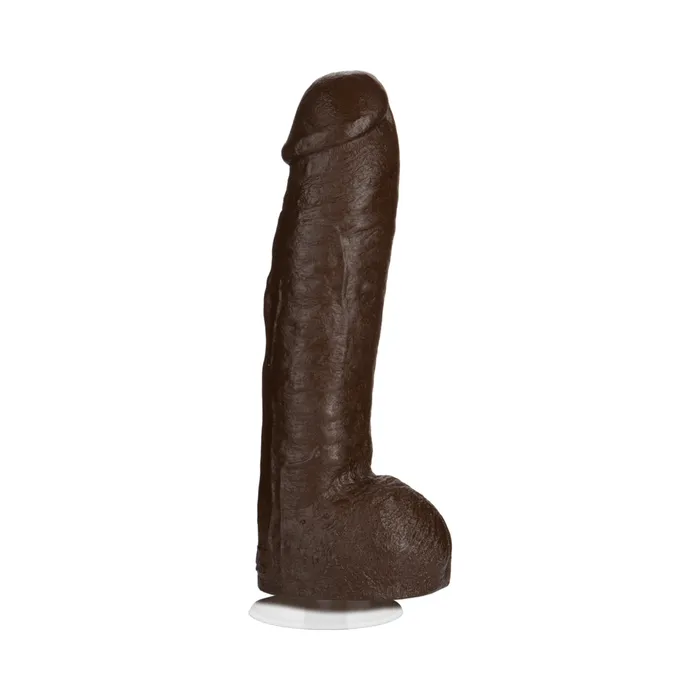 Doc Johnson Bam Huge Realistic Cock 13 Inch Brown Dildos