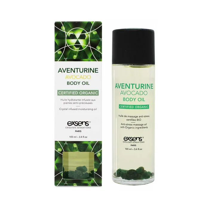 Female Sex Toys Laboratorie Kemesys exsenstechnic Exsens Body Oil Aventurine Avocado 34 oz Female Sex Toys Laboratorie Kemesys exsenstechnic Exsens Body Oil Aventurine Avocado 34 oz