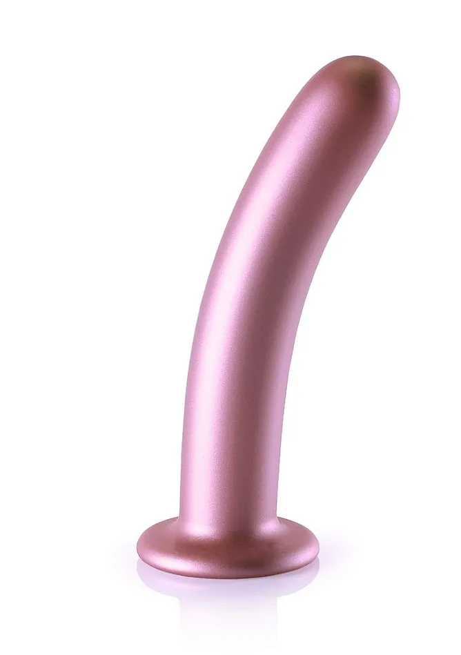 Female Sex Toys SHOTS AMERICA LLC SMOOTH G SPOT 7 DILDO ROSE GOLD
