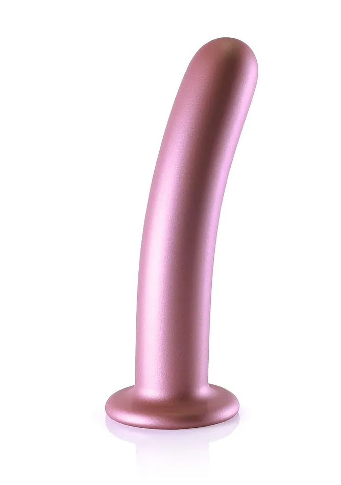 Female Sex Toys SHOTS AMERICA LLC SMOOTH G SPOT 7 DILDO ROSE GOLD