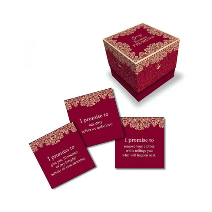 Little Genie Productions Vibrators Naughty Boudoir Promises Cards