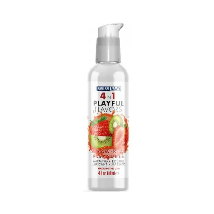 MD Science Lab Female Sex Toys 4 In 1 Playful Flavors Strawberrykiwi Pleasures 4 Oz MD Science Lab Female Sex Toys 4 In 1 Playful Flavors Strawberrykiwi Pleasures 4 Oz
