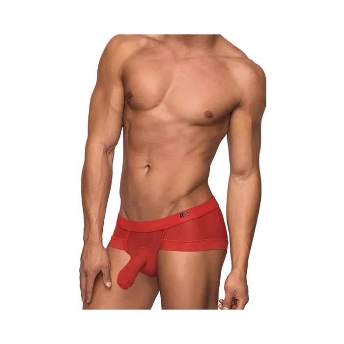 Male Power Male Power Hoser Micro Mini Hose Short Red Med Male Sex Toys