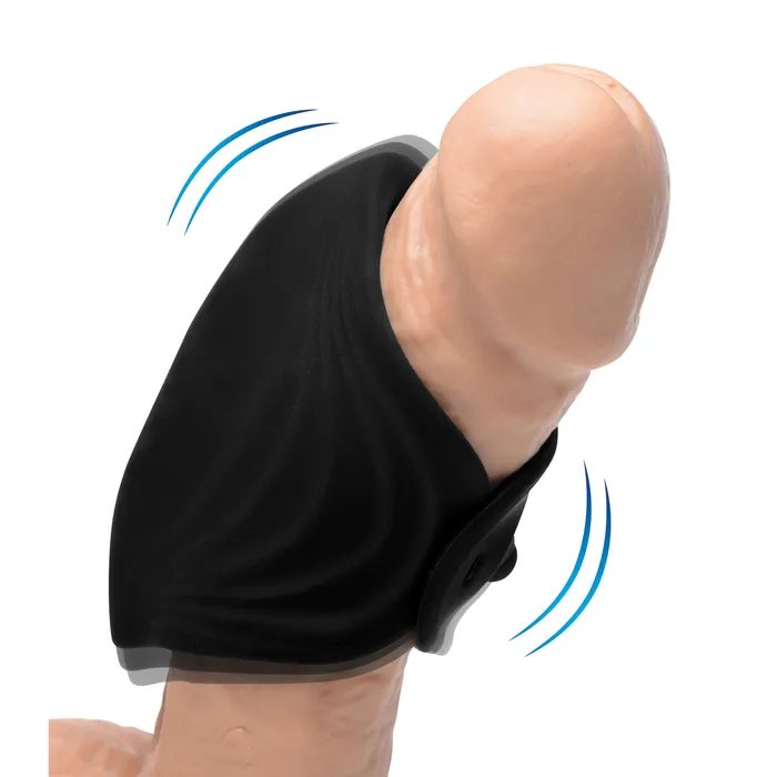 Male Sex Toys Trinity Men 10X Pleasure Stroke Vibrating Silicone Penis Sleeve