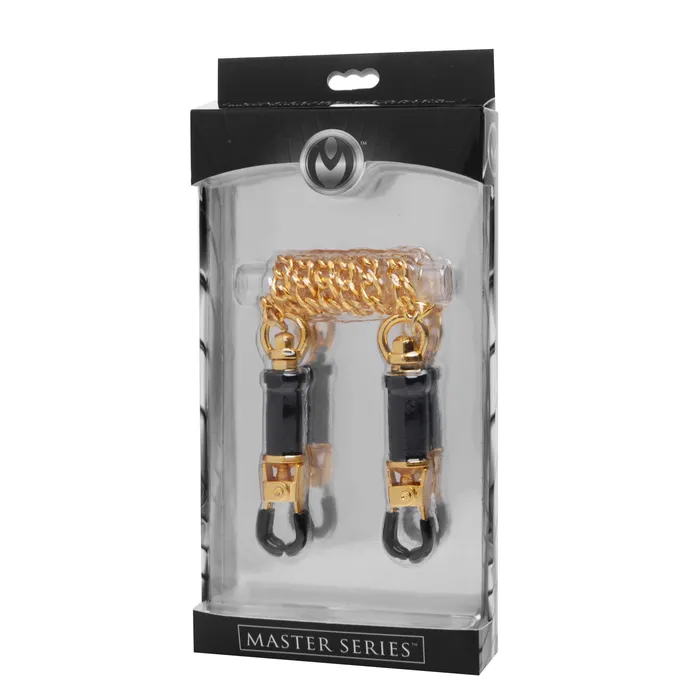 Master Series Deluxe Adjustable Nipple Clamps Female Sex Toys