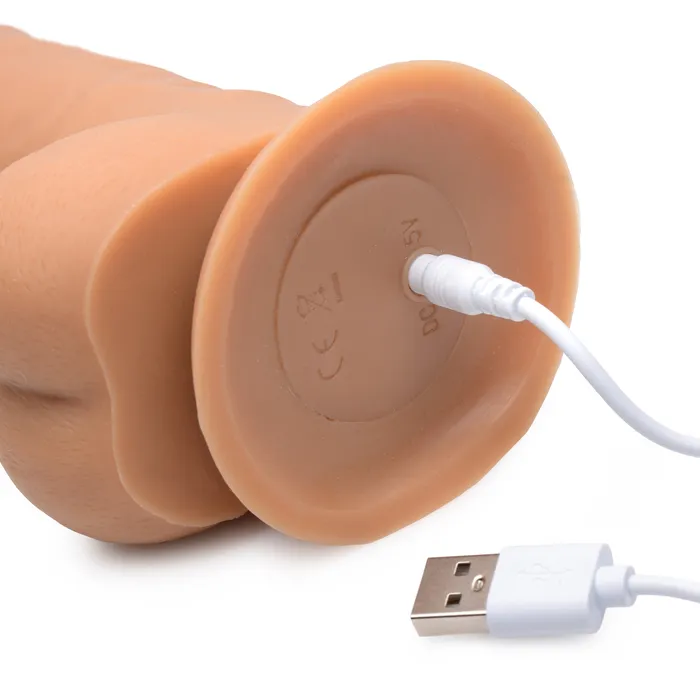 Master Series Female Sex Toys Power Pounder Realistic Thrusting Silicone Dildo