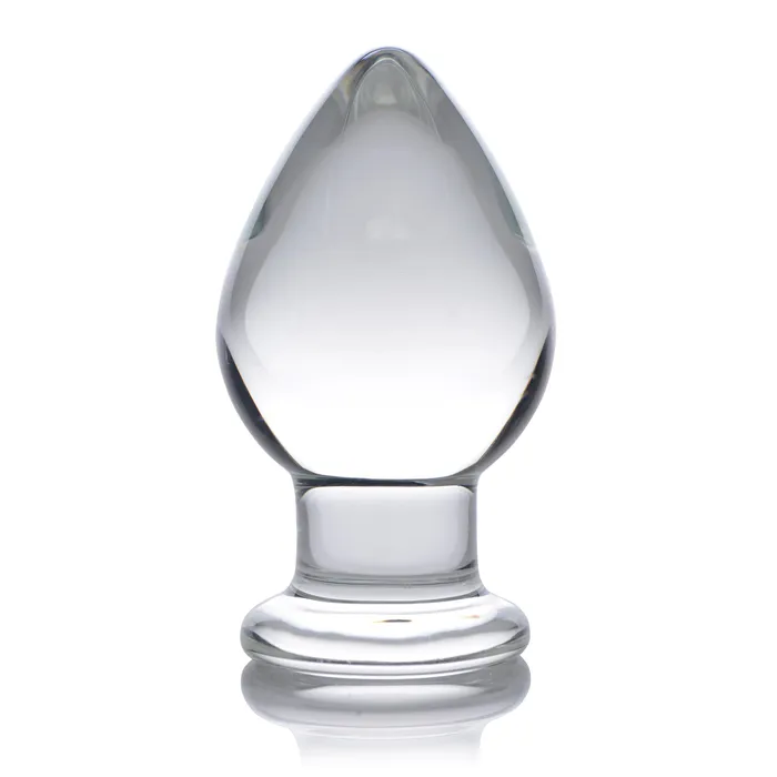 Molten Wide Glass Butt Plug Prisms Erotic Glass Anal