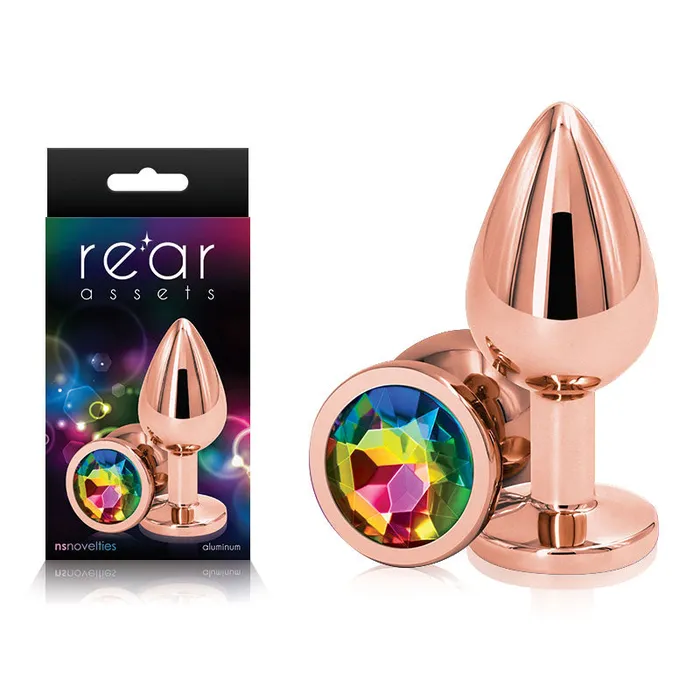 Ns Novelties Anal Rear Assets Rose Gold Medium