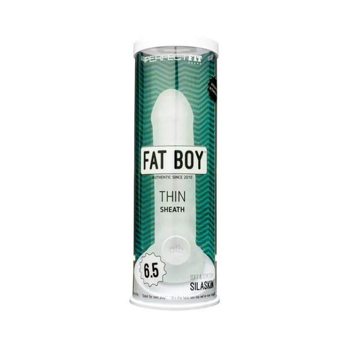 Perfect Fit Dildos Perfect Fit Fat Boy Thin 65 inches Sheath Clear
