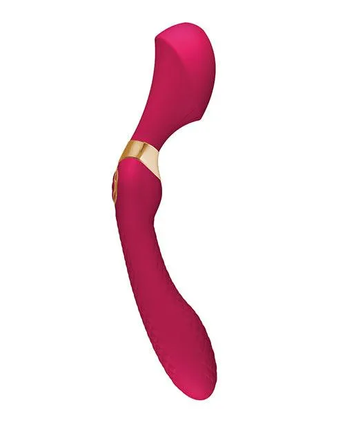 Shunga Zoa Intimate Massager Raspberry Shunga Female Sex Toys