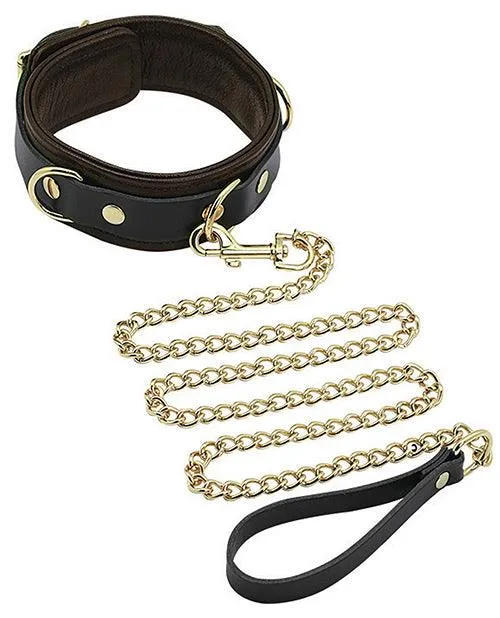 Spartacus Collar Leash Brown Leather Wgold Accent Hardware Spartacus Restraints Spartacus Collar Leash Brown Leather Wgold Accent Hardware Spartacus Restraints
