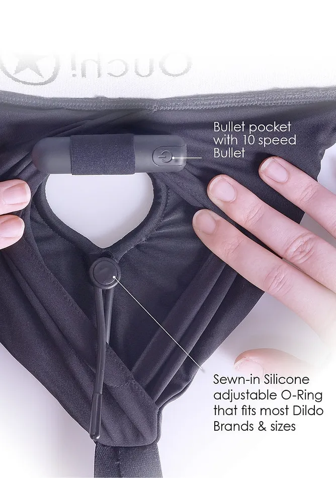 VIBRATING STRAP ON WITH BUTT STRAPS RED XSS SHOTS AMERICA LLC Female Sex Toys
