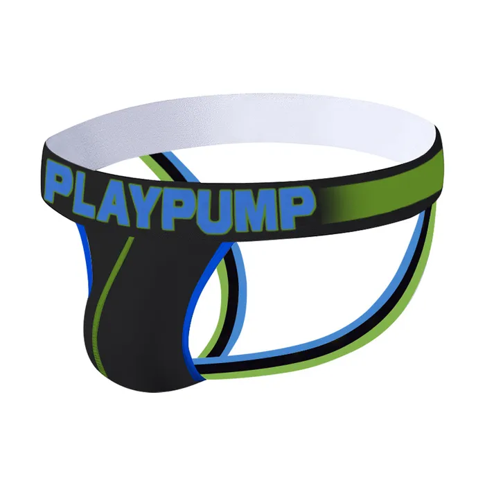 Vibrators CLUB JOX PLAYPUMP PP9115 GREEN L JOCKSTRAP Club Jox