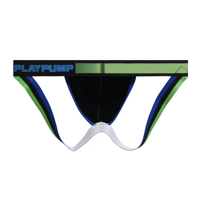 Vibrators CLUB JOX PLAYPUMP PP9115 GREEN L JOCKSTRAP Club Jox
