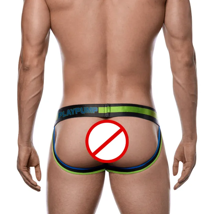 Vibrators CLUB JOX PLAYPUMP PP9115 GREEN L JOCKSTRAP Club Jox