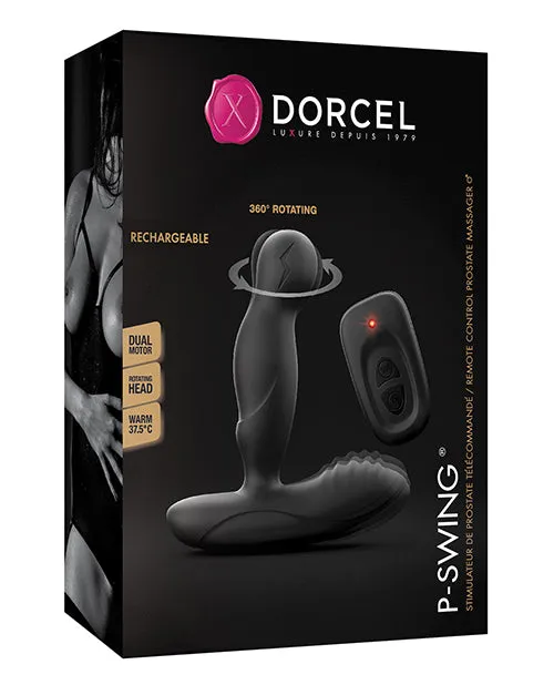 Anal Dorcel PSwing Twisting Prostate Massager Black Open Desires