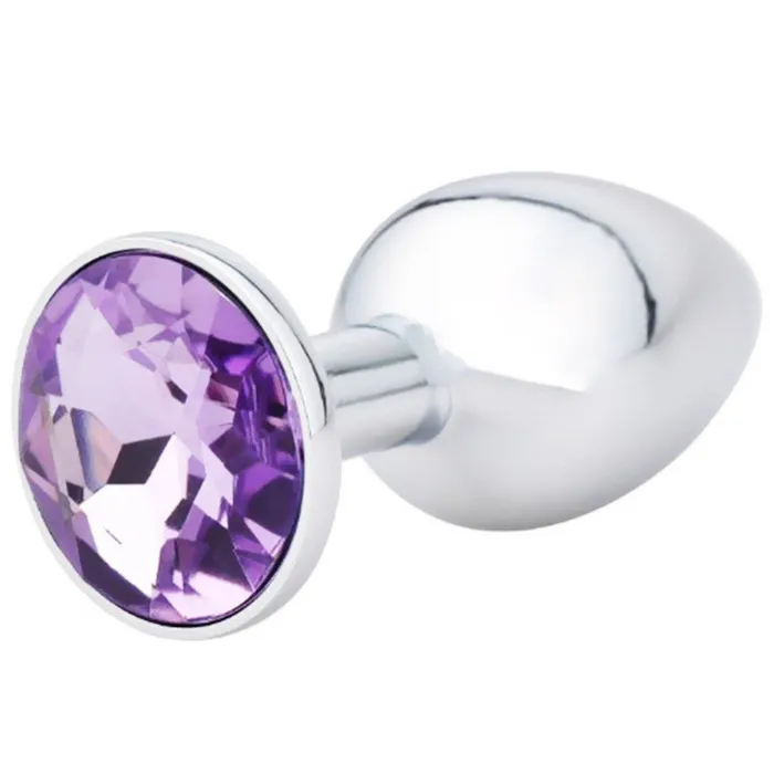 Anal Elegant Gemmed Steel Plug loveplugs