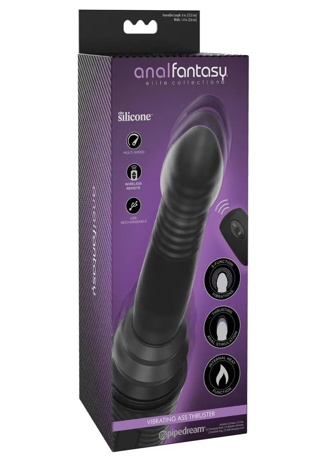 Anal Fantasy Elite Male Sex Toys Anal Fantasy Elite Collection Vibrating Ass Thruster Silicone Rechargeable Anal Fantasy Elite Male Sex Toys Anal Fantasy Elite Collection Vibrating Ass Thruster Silicone Rechargeable