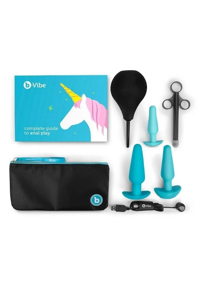 bVibe BVibe Anal Education Set Rechargeable Silicone Anal Play Anal