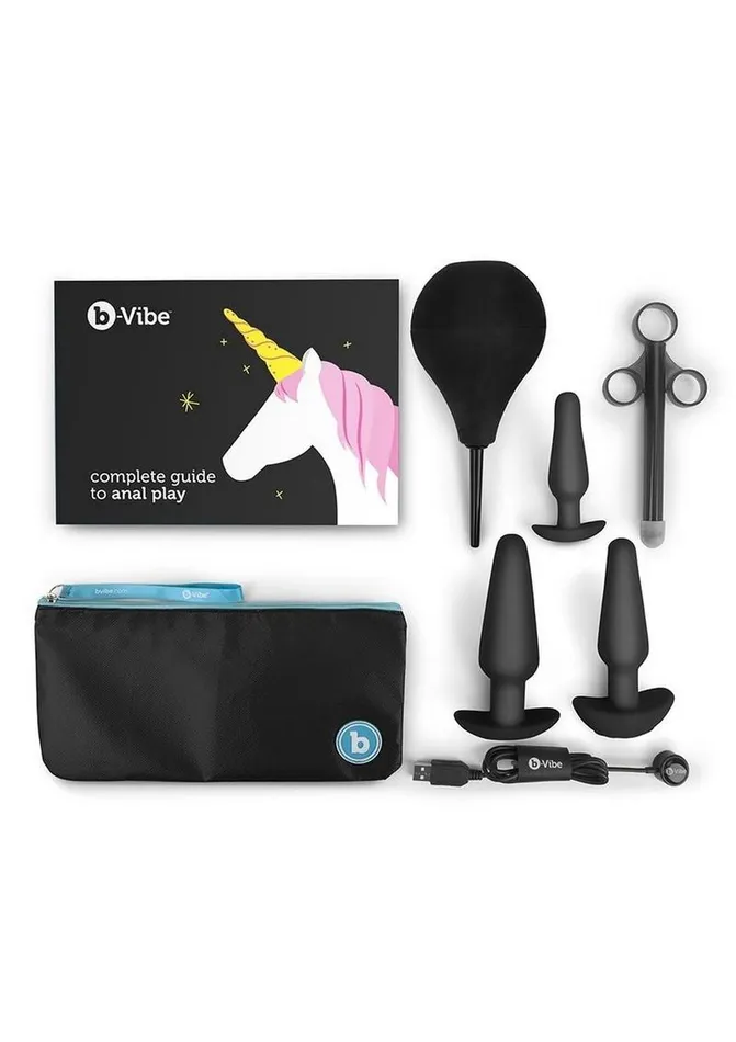 bVibe BVibe Anal Education Set Rechargeable Silicone Anal Play Anal