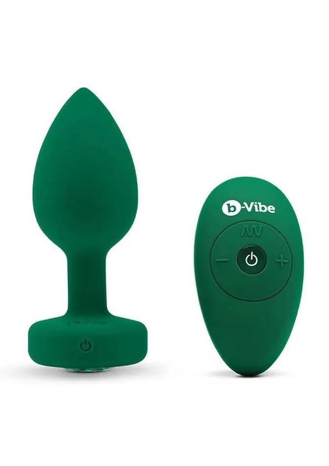 bVibe Male Sex Toys BVibe Vibrating Jewel Plug Rechargeable Silicone Anal Plug with Remote bVibe Male Sex Toys BVibe Vibrating Jewel Plug Rechargeable Silicone Anal Plug with Remote