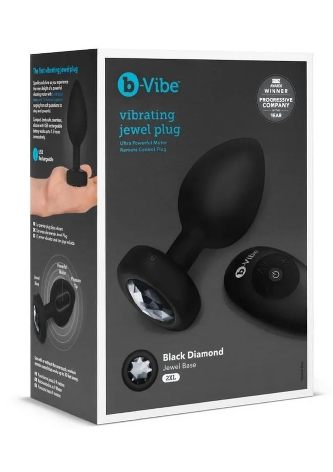 bVibe Male Sex Toys BVibe Vibrating Jewel Plug Rechargeable Silicone Anal Plug with Remote bVibe Male Sex Toys BVibe Vibrating Jewel Plug Rechargeable Silicone Anal Plug with Remote