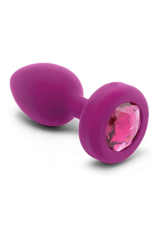 bVibe Male Sex Toys BVibe Vibrating Jewel Plug Rechargeable Silicone Anal Plug with Remote bVibe Male Sex Toys BVibe Vibrating Jewel Plug Rechargeable Silicone Anal Plug with Remote