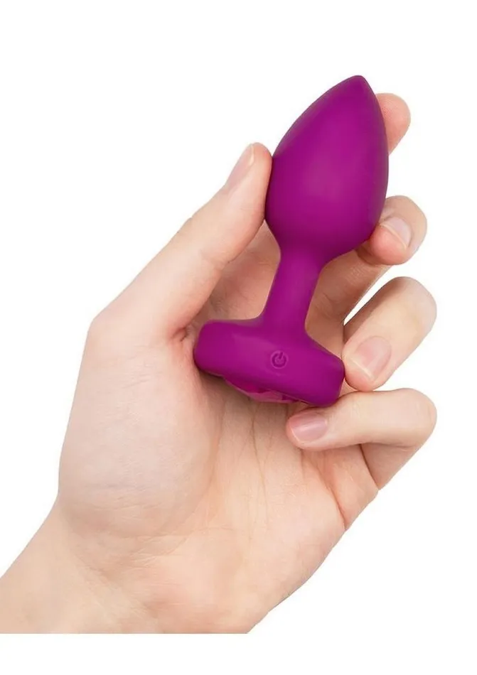 bVibe Male Sex Toys BVibe Vibrating Jewel Plug Rechargeable Silicone Anal Plug with Remote bVibe Male Sex Toys BVibe Vibrating Jewel Plug Rechargeable Silicone Anal Plug with Remote