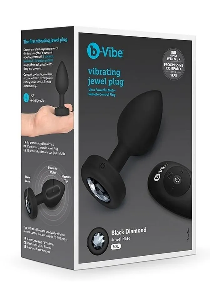 bVibe Male Sex Toys BVibe Vibrating Jewel Plug Rechargeable Silicone Anal Plug with Remote bVibe Male Sex Toys BVibe Vibrating Jewel Plug Rechargeable Silicone Anal Plug with Remote