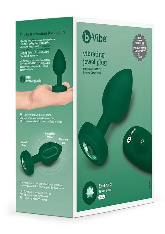 bVibe Male Sex Toys BVibe Vibrating Jewel Plug Rechargeable Silicone Anal Plug with Remote bVibe Male Sex Toys BVibe Vibrating Jewel Plug Rechargeable Silicone Anal Plug with Remote