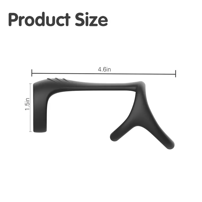 BlissCircle Black Silicone Rubber Penis Ring The Bad Peach Store Male Sex Toys BlissCircle Black Silicone Rubber Penis Ring The Bad Peach Store Male Sex Toys