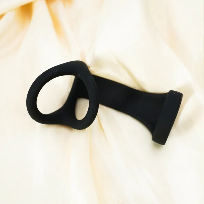 BlissCircle Black Silicone Rubber Penis Ring The Bad Peach Store Male Sex Toys BlissCircle Black Silicone Rubber Penis Ring The Bad Peach Store Male Sex Toys