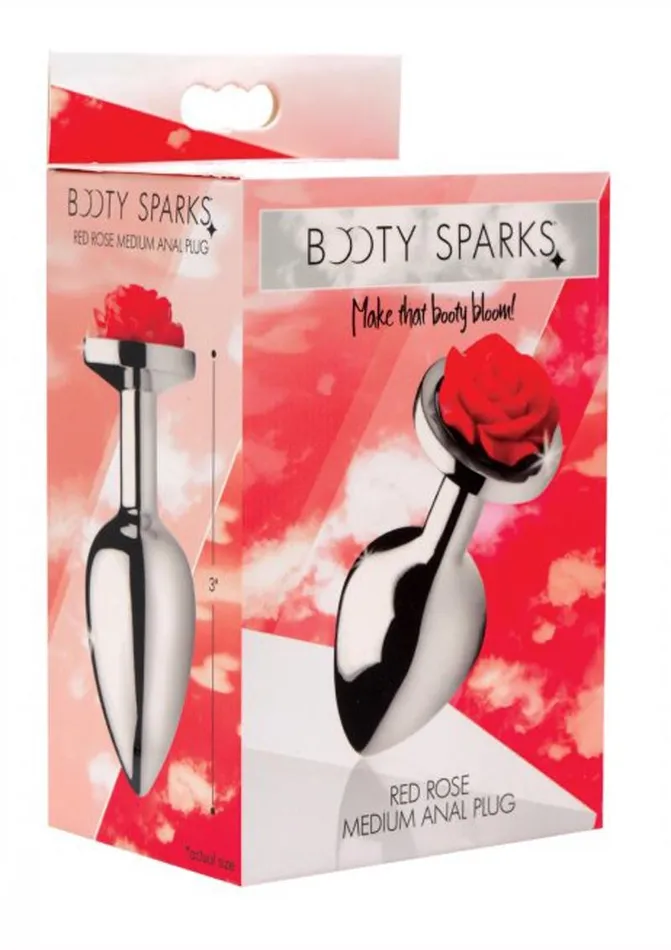 Booty Sparks Male Sex Toys Booty Sparks Rose Anal Plug