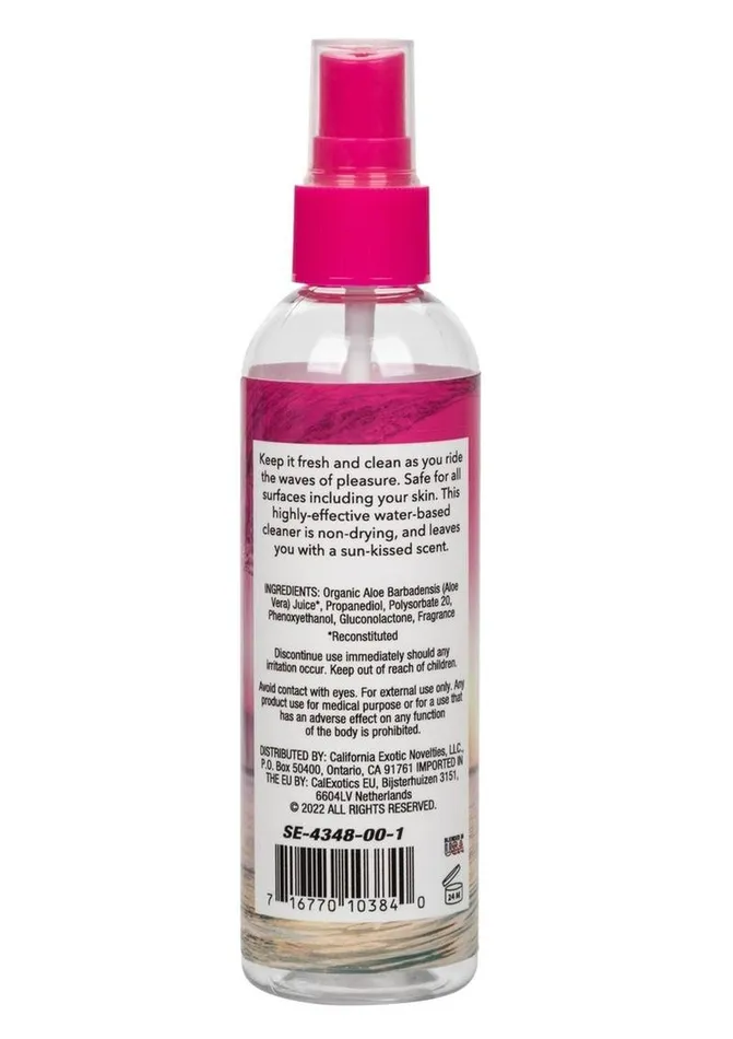 California Dreaming Summer Breeze Water Based Hypoallergenic Spray Cleanser California Dreaming Vibrators