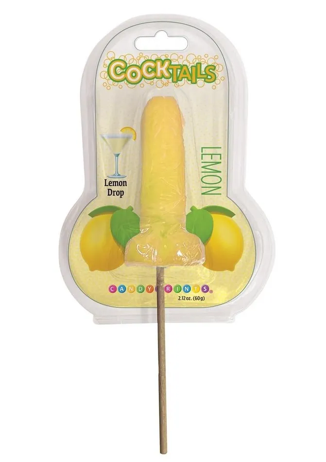 Candyprints Candy Cocktails 3d Lollipops Lemon Vibrators
