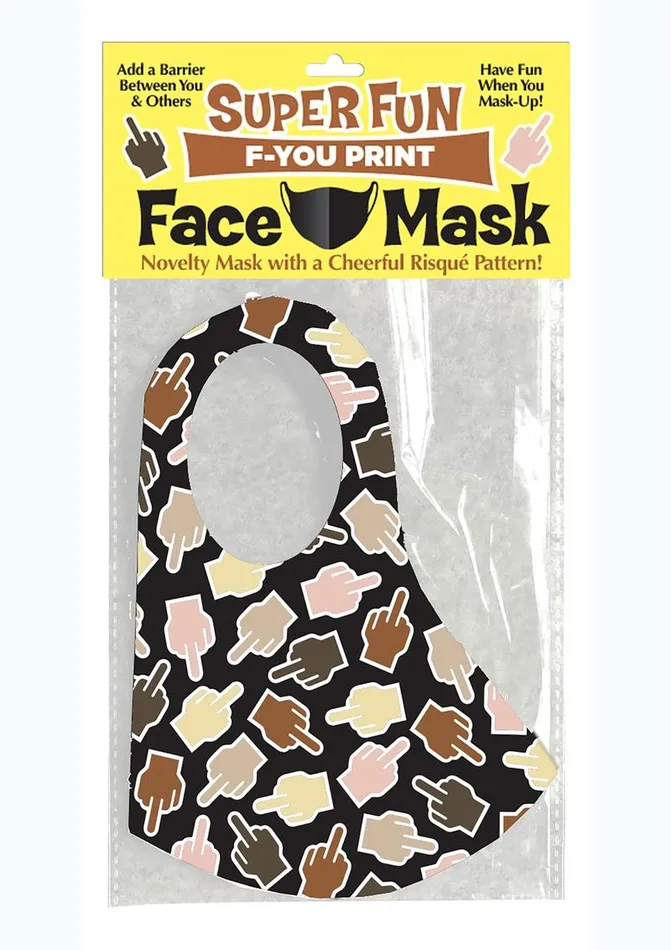 Candyprints Party Female Sex Toys Super Fun F U Finger Mask