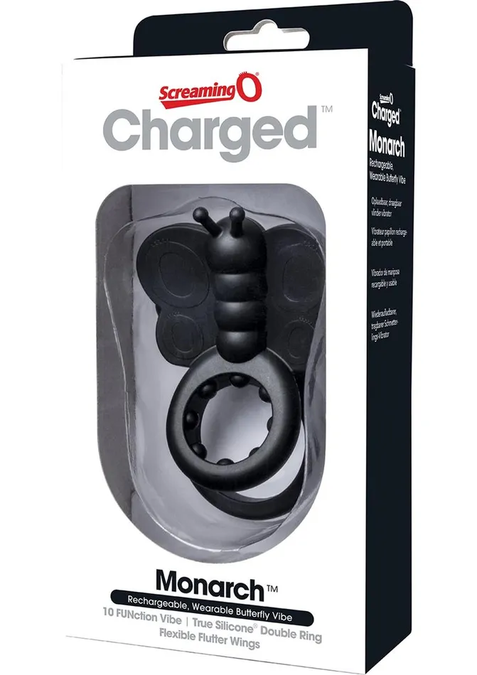 Charged Monarch USB Rechargeable Butterfly Vibe Silicone Cock Ring Waterproof Charged Male Sex Toys Charged Monarch USB Rechargeable Butterfly Vibe Silicone Cock Ring Waterproof Charged Male Sex Toys