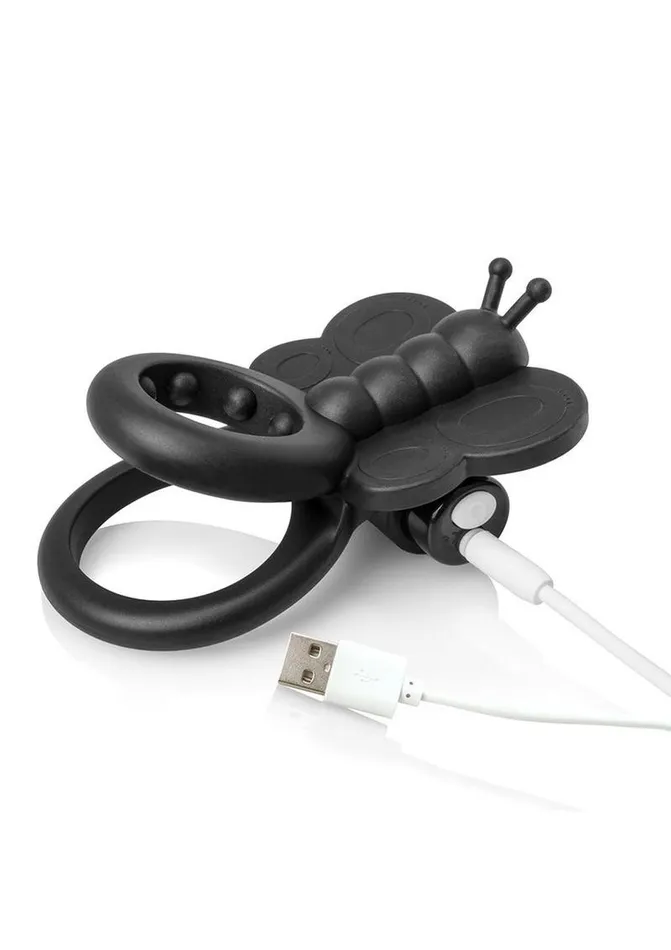 Charged Monarch USB Rechargeable Butterfly Vibe Silicone Cock Ring Waterproof Charged Male Sex Toys Charged Monarch USB Rechargeable Butterfly Vibe Silicone Cock Ring Waterproof Charged Male Sex Toys