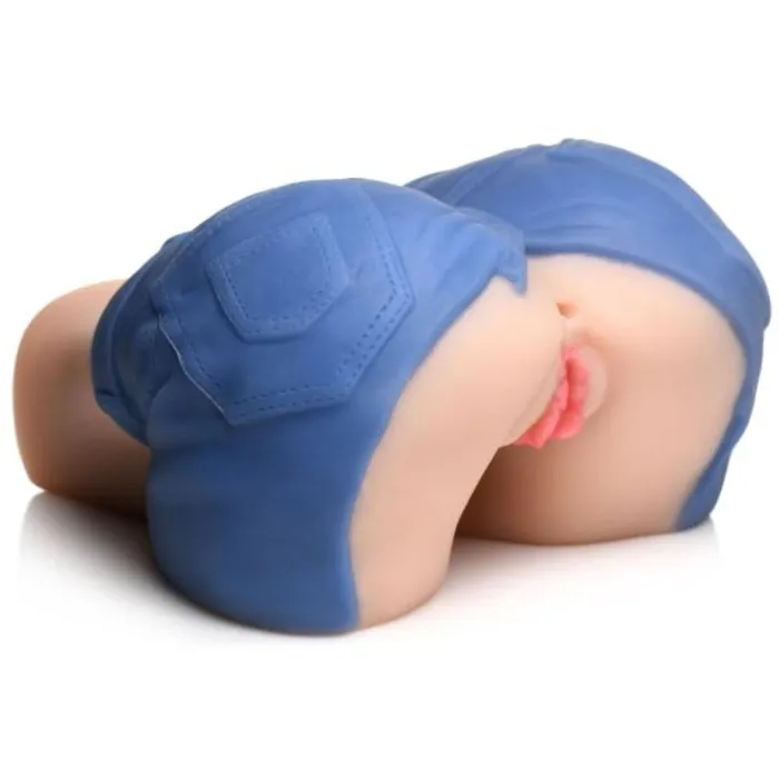Curve Toys Mistress Denim Shorts Pussy Ass Masturbator Curve Toys Male Sex Toys