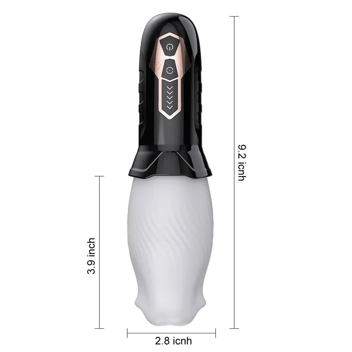 Earlypeach Male Sex Toys 360 Automatic Rotation Oral Sex Masturbator