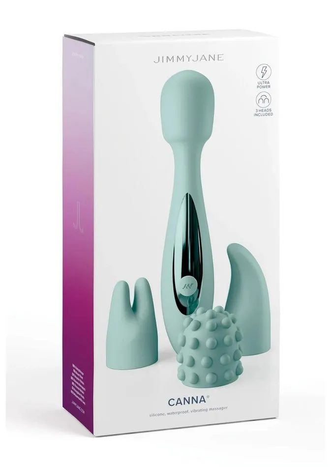 Female Sex Toys Jimmyjane Canna Rechargeable Silicone Massager Jimmyjane
