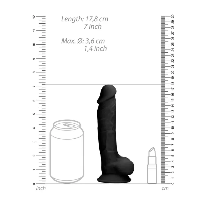 Female Sex Toys RealRock Ultra With Balls 18 RealRock