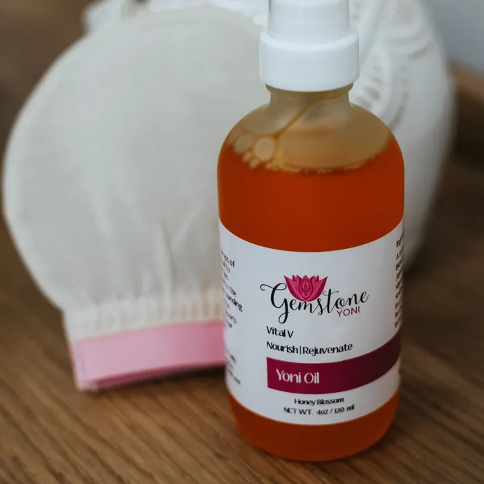 Gemstone Yoni Couples Vital V Organic Yoni Oil