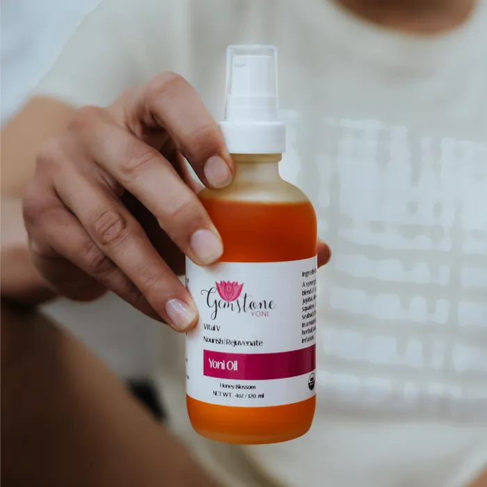 Gemstone Yoni Couples Vital V Organic Yoni Oil