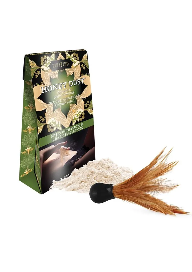 Honey Dust Vibrators Kama Sutra Honey Dust Kissable Body Powder Sweet Honeysuckle