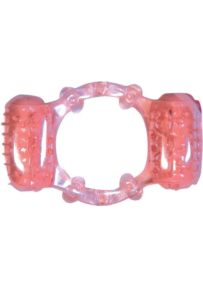 Humm Dinger Double Dinger Dual Vibrating Cock Ring Hott Products Couples